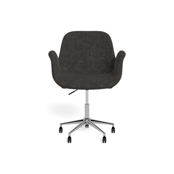 Fotel biurowy Beth beżowy obrotowy z podłokietnikami do biurka ( Rozmiar: uniwersalny )