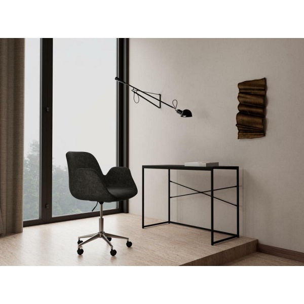 Fotel biurowy Beth beżowy obrotowy z podłokietnikami do biurka ( Rozmiar: uniwersalny )