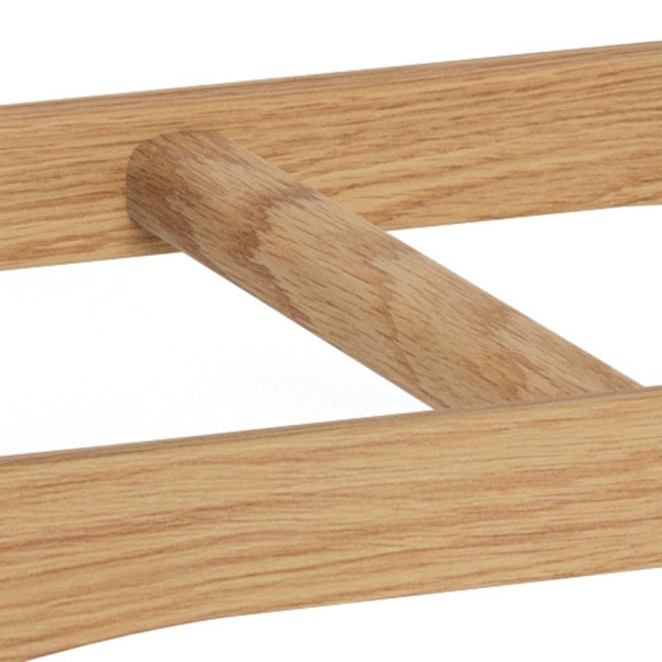 Hoker Addi skandynawski z podłokietnikami piaskowy dąb do kuchni ( Rozmiar: uniwersalny )