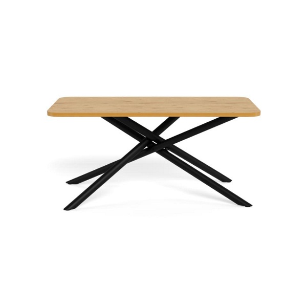 Stół Levanto 160x90 dąb do jadalni nowoczesny loftowy Actona ( Rozmiar: uniwersalny )