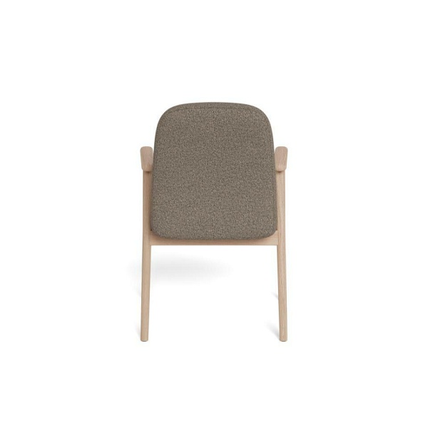 Krzesło Calvin Actona tapicerowane do jadalni skandynawskie z podłokietnikiem ( Rozmiar: uniwersalny )