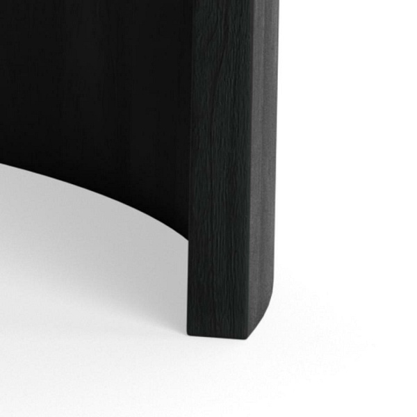 Stolik kawowy Zafra szary marmur/czarny ( Rozmiar: uniwersalny )