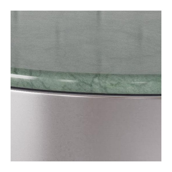 Stolik kawowy Cangas 80 cm okrągły marmurowy zielony nowoczesny Actona ( Rozmiar: uniwersalny )