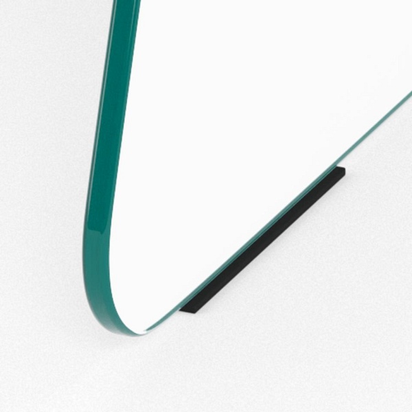 Stolik kawowy Samos 80 cm szklany okrągły nowoczesny do salonu ( Rozmiar: uniwersalny )