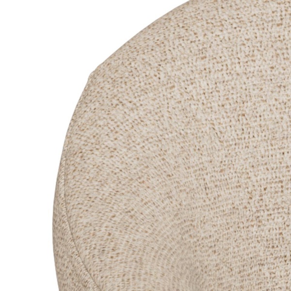 Krzesło Tori beżowe tapicerowane z podłokietnikami do jadalni Actona ( Rozmiar: uniwersalny )