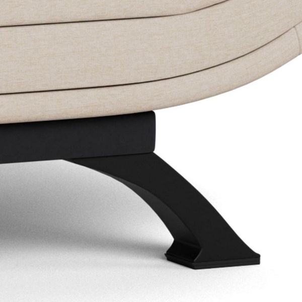 Faith sofa rozkładana 2-osobowa beżowa welurowa do salonu Actona ( Rozmiar: uniwersalny )