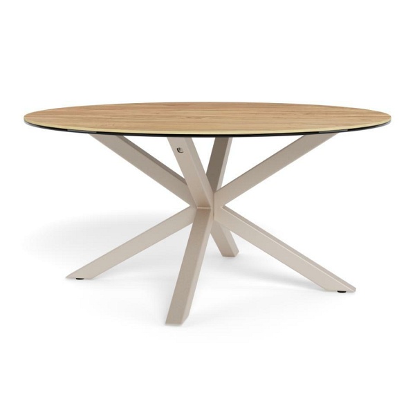 Stolik kawowy Heaven okrągły 82 cm do salonu dąb naturalny ( Rozmiar: uniwersalny )