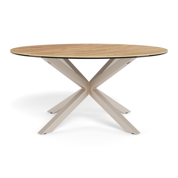 Stolik kawowy Heaven okrągły 82 cm do salonu dąb naturalny ( Rozmiar: uniwersalny )