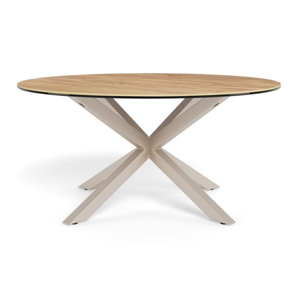 Stolik kawowy Heaven okrągły 82 cm do salonu dąb naturalny ( Rozmiar: uniwersalny )