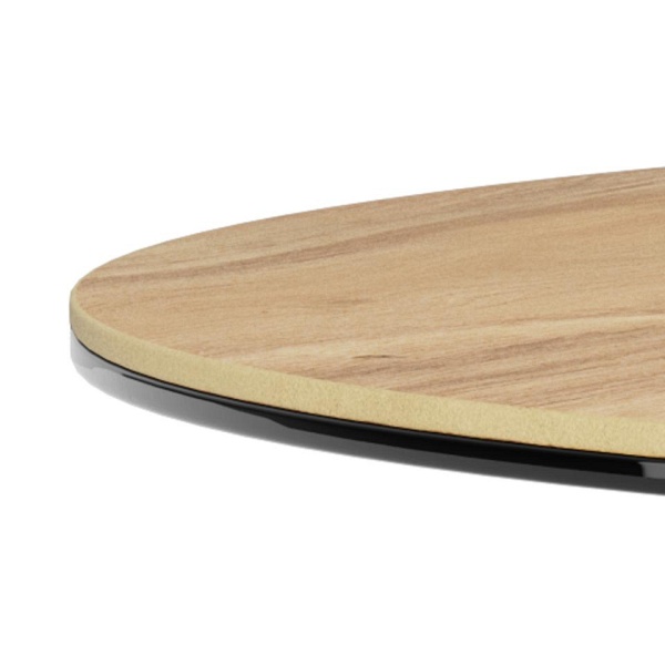 Stolik kawowy Heaven okrągły 82 cm do salonu dąb naturalny ( Rozmiar: uniwersalny )