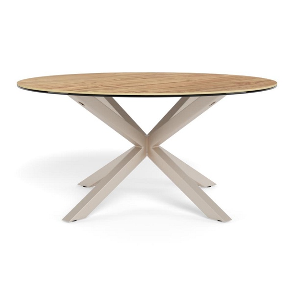 Stolik kawowy Heaven okrągły 82 cm do salonu dąb naturalny ( Rozmiar: uniwersalny )