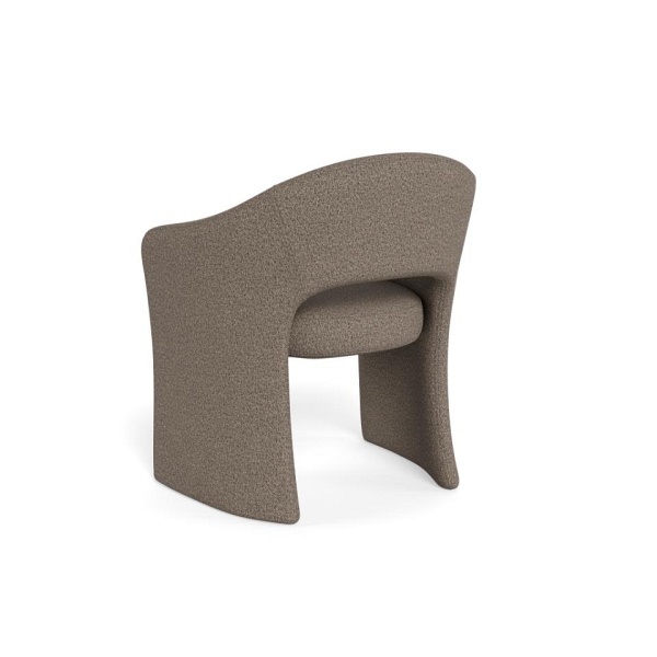 Krzesło Tori Actona tapicerowane do jadalni z podłokietnikami taupe ( Rozmiar: uniwersalny )