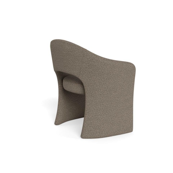 Krzesło Tori Actona tapicerowane do jadalni z podłokietnikami taupe ( Rozmiar: uniwersalny )