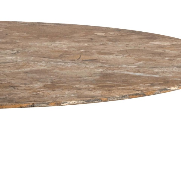 Stół barowy Malta okrągły do kuchni ceramika kaszmir 80 cm Actona ( Rozmiar: uniwersalny )