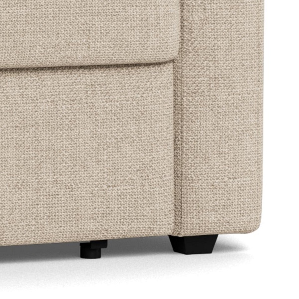 Sofa z funkcją spania Fleury beżowa dwuosobowa do salonu Actona ( Rozmiar: uniwersalny )