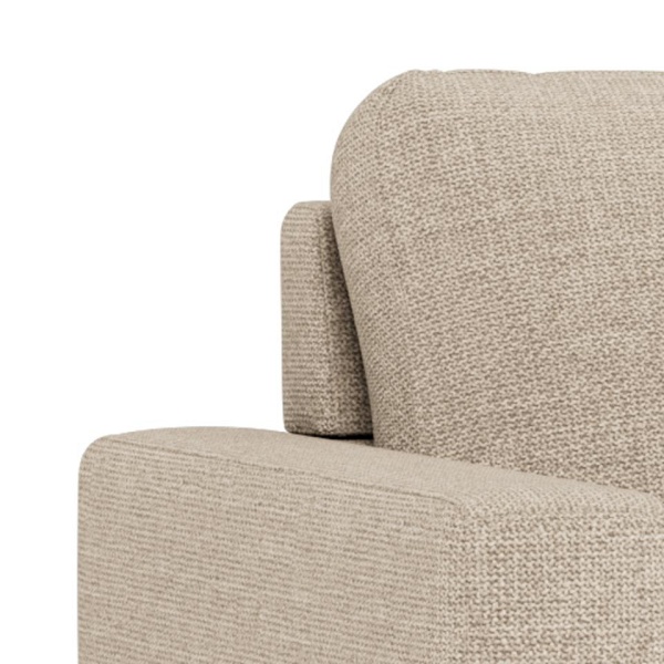 Sofa z funkcją spania Fleury beżowa dwuosobowa do salonu Actona ( Rozmiar: uniwersalny )