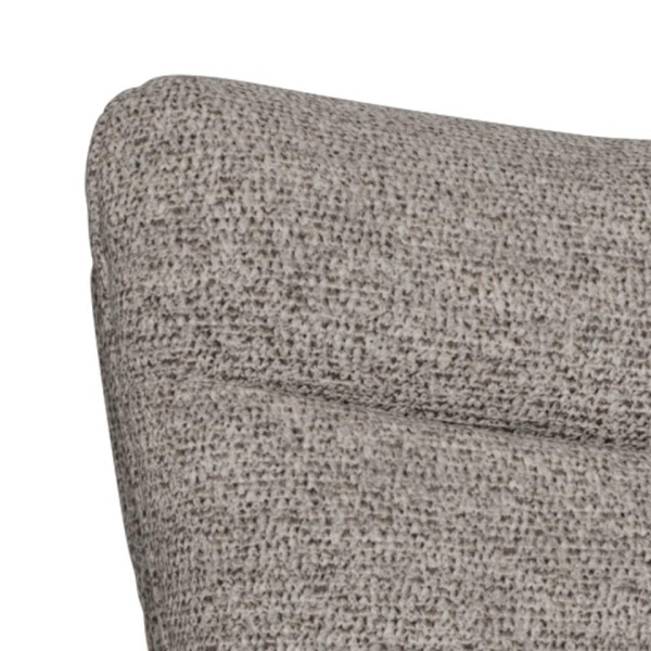 Actona Grafton krzesło tapicerowane obrotowe szare do jadalni ( Rozmiar: uniwersalny )