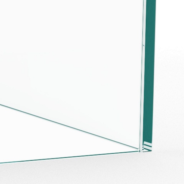 Actona Dice zestaw 2 stolików kawowych szklanych kwadratowych nowoczesny ( Rozmiar: uniwersalny )