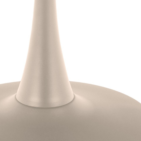 Stół okrągły Malta Actona 90 cm do jadalni ceramika brąz beż nowoczesny ( Rozmiar: uniwersalny )