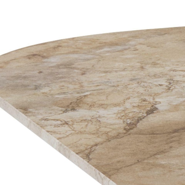 Stół Malta Actona kwadratowy do jadalni nowoczesny ceramika brązowa 90x90 ( Rozmiar: uniwersalny )