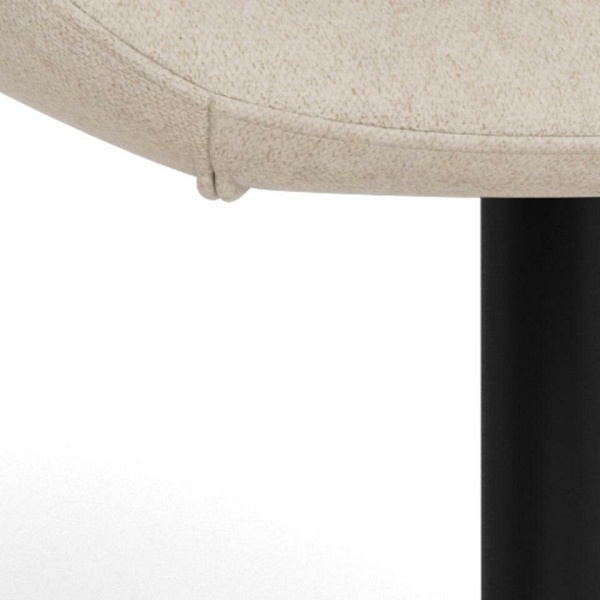 Krzesło Beth obrotowe do jadalni beżowe tapicerowane loft Actona ( Rozmiar: uniwersalny )