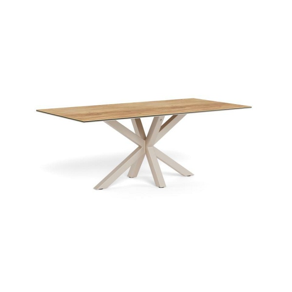 Stół Heaven 200x100 nowoczesny do jadalni ceramika dąb kaszmir ( Rozmiar: uniwersalny )