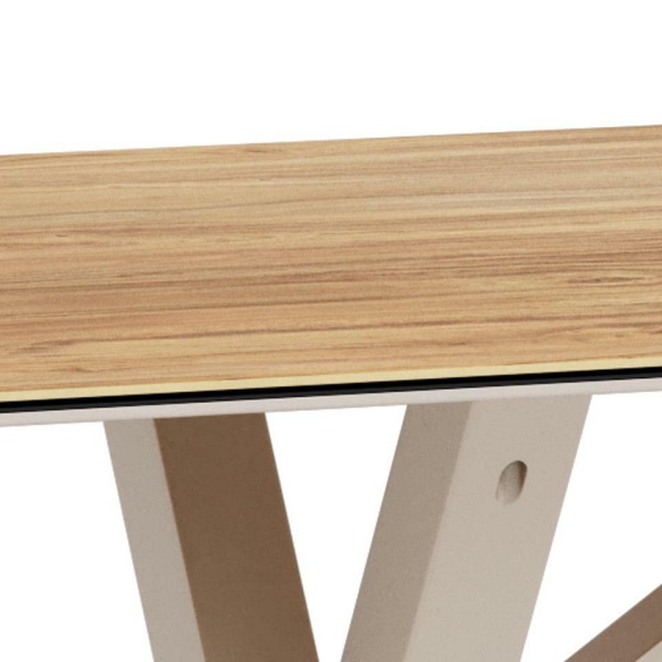 Stół Heaven 200x100 nowoczesny do jadalni ceramika dąb kaszmir ( Rozmiar: uniwersalny )