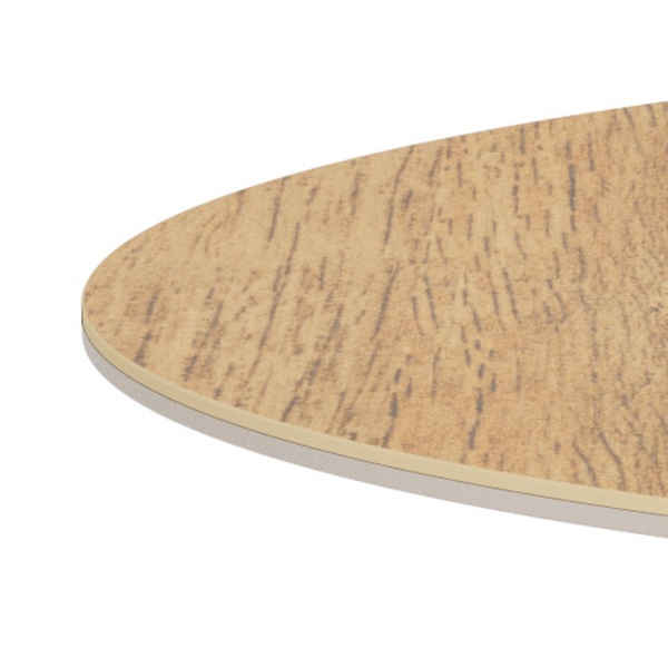 Stół okrągły Heaven 119 cm do jadalni ceramika dąb kaszmir nowoczesny ( Rozmiar: uniwersalny )