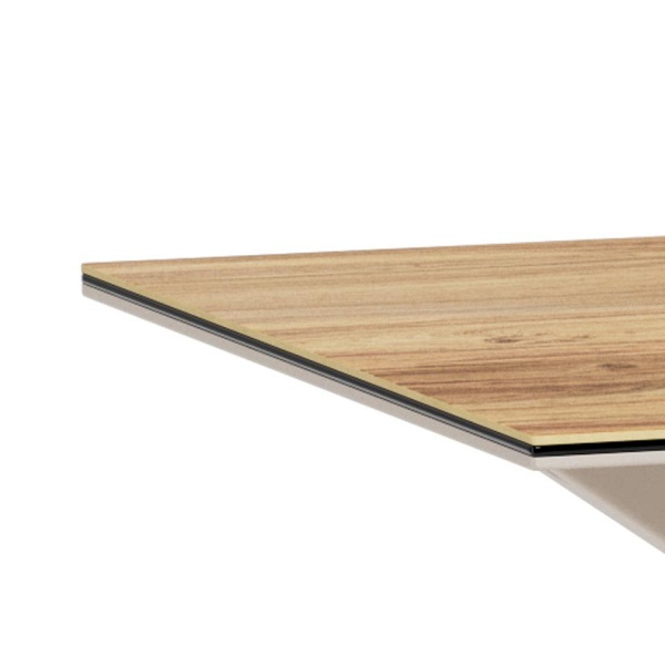 Stół Heaven 135x80 nowoczesny do jadalni ceramika dąb kaszmir ( Rozmiar: uniwersalny )