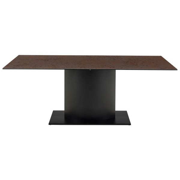 Stół do jadalni Marbella 200x100 nowoczesny ceramiczny brązowy ( Rozmiar: uniwersalny )