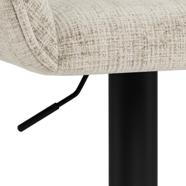 Hoker Eddie beżowy obrotowy z podłokietnikami do kuchni regulowany ( Rozmiar: uniwersalny )