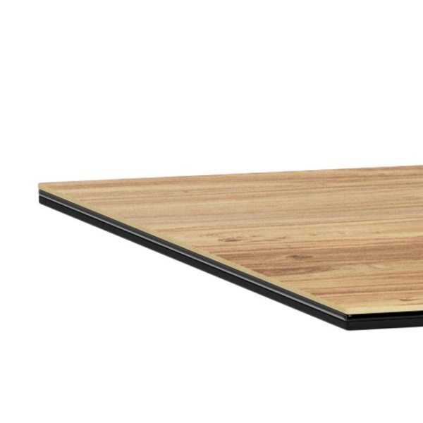 Stół Heaven 160x90 nowoczesny do jadalni ceramika dąb na czarnych nogach ( Rozmiar: uniwersalny )