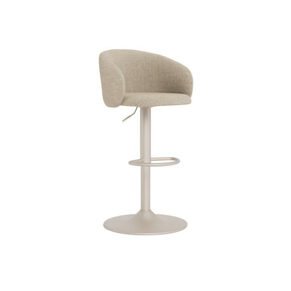 Hoker Eleanor One beżowy tapicerowany do kuchni regulowany obrotowy ( Rozmiar: uniwersalny )
