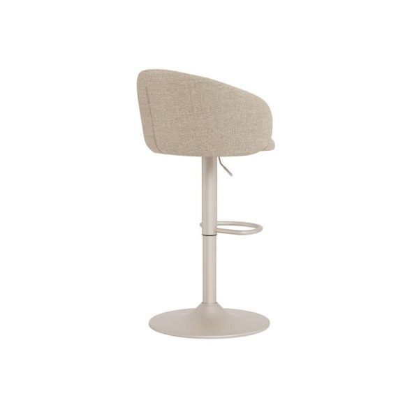Hoker Eleanor One beżowy tapicerowany do kuchni regulowany obrotowy ( Rozmiar: uniwersalny )