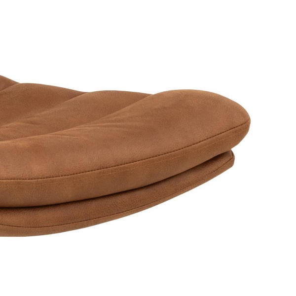 Actona Grafton krzesło obrotowe do jadalni brązowe loftowe ( Rozmiar: uniwersalny )