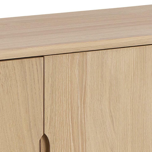 Komoda Marte Actona skandynawska dębowa biała olejowana 180 cm do salonu ( Rozmiar: uniwersalny )