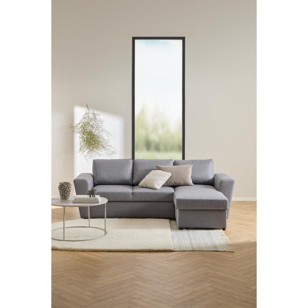 Seaford stolik kawowy okrągły szary nowoczesny metalowy 80 cm ( Rozmiar: uniwersalny )