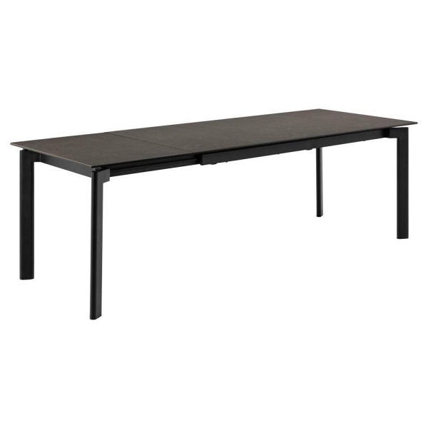 Stół rozkładany Palermo czarny ceramika do jadalni i salonu 180-240 ( Rozmiar: uniwersalny )