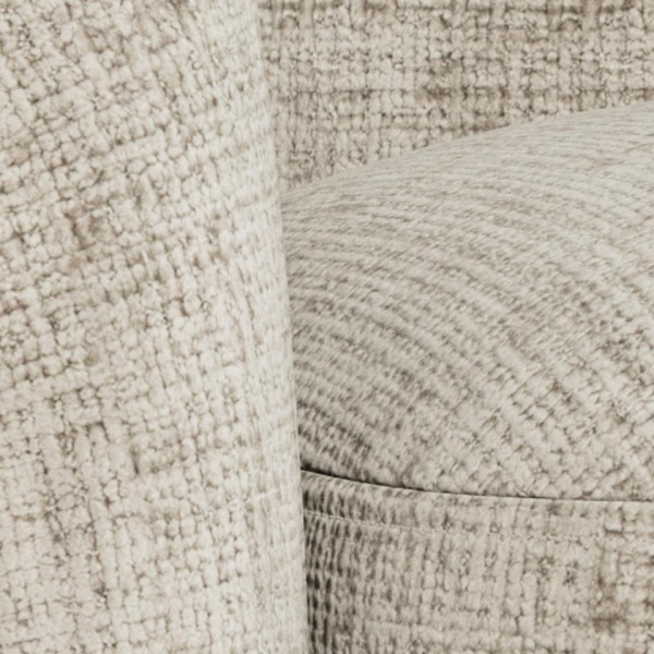 Fotel kubełkowy Lodi do salonu beżowy welurowy obrotowy nowoczesny ( Rozmiar: uniwersalny )