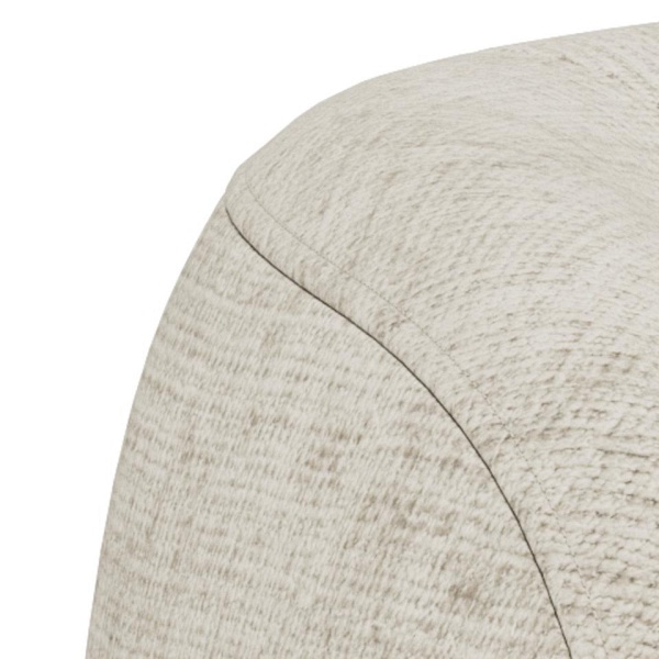 Fotel kubełkowy Lodi do salonu beżowy welurowy obrotowy nowoczesny ( Rozmiar: uniwersalny )