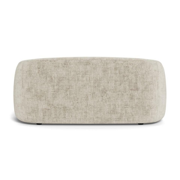 Sofa 2,5-osobowa Lodi beżowa nowoczesna tapicerowana do salonu ( Rozmiar: uniwersalny )