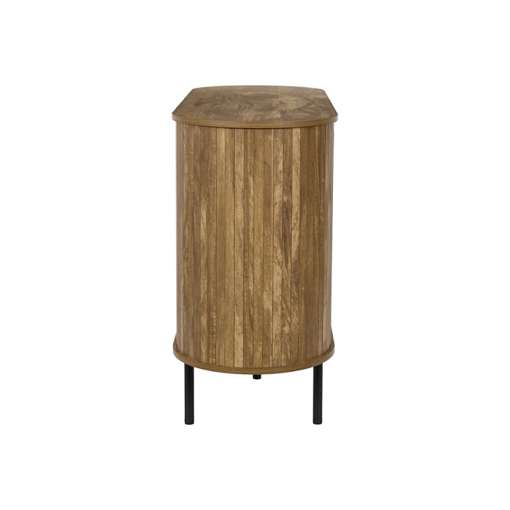 Komoda Hermiona nowoczesna na nóżkach do salonu naturalna 110 cm - Intesi