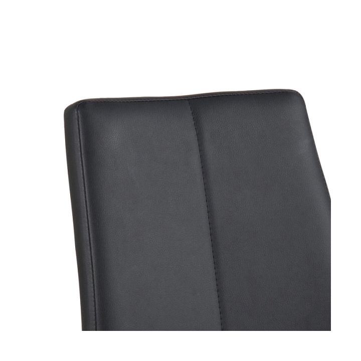 Krzesło Asama black PU - ACTONA