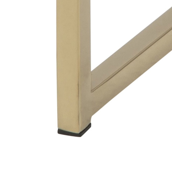 Stolik kawowy Alisma okrągły Gold/Marabl e ( Rozmiar: uniwersalny )