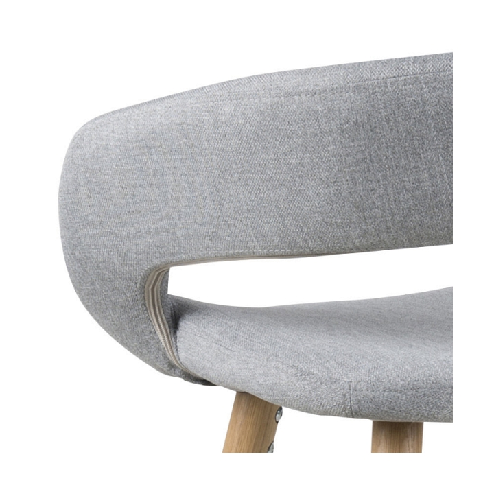 Stołek barowy Grace low light grey - ACTONA