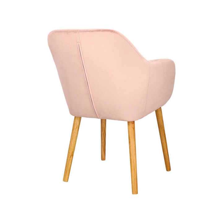 Krzesło Emilia Velvet dusty rose - ACTONA
