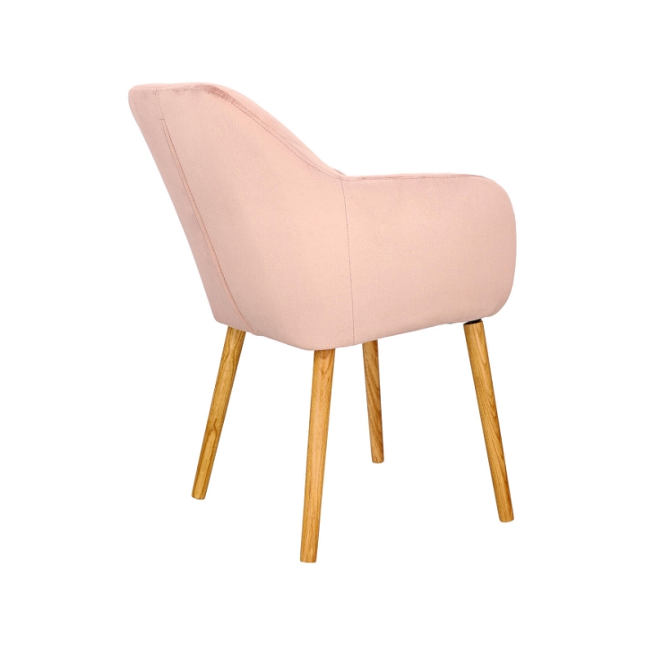 Krzesło Emilia Velvet dusty rose - ACTONA