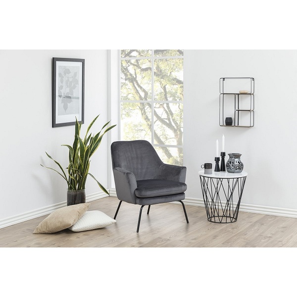 Fotel Chisa VIC Dark Grey ( Rozmiar: uniwersalny )