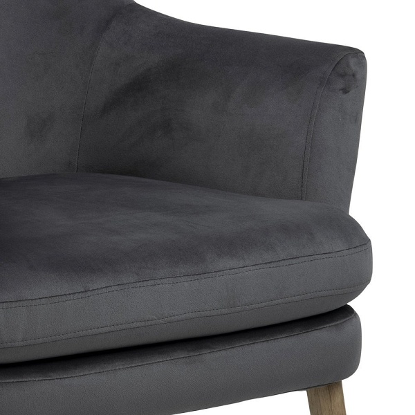 Fotel Chisa VIC Dark Grey ( Rozmiar: uniwersalny )