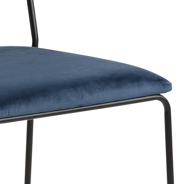 Krzesło Cornelia VIC Navy Blue ( Rozmiar: uniwersalny )